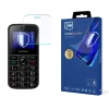 MyPhone Halo A - Protetor de ecrã de vidro híbrido 3mk FlexibleGlass Pro (Transparente)