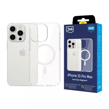 Apple iPhone 15 Pro Max - Capa MagCase EverClear 3mk