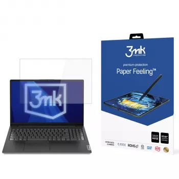 3MK PROTECTION película de proteção de ecrã Paper Feeling para Lenovo V15 Gen 6 (15,6 polegadas) - mate, anti-reflexo, anti-dedadas
