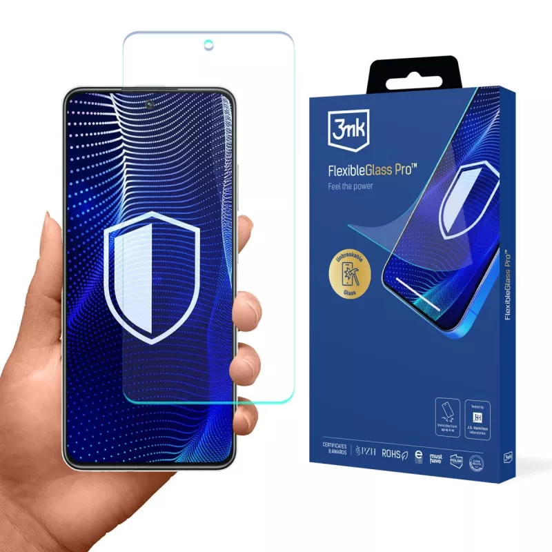Realme C73 5G - Película de proteção de ecrã 3mk FlexibleGlass Pro