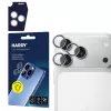 3MK HARDY Lens Protection para Apple iPhone 17 Pro / 17 Pro Max - cinzento titânio