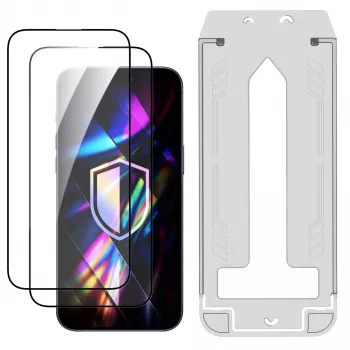 3MK PROTECTION Apple iPhone 15 Pro Max - Película de proteção de ecrã em vidro temperado 3mk Hardy Hardura 9H
