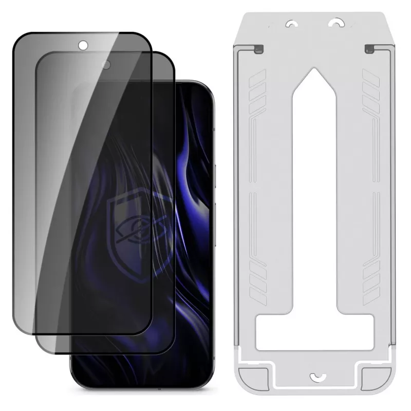 3MK PROTECTION Google Pixel 10 / 10 Pro - protetor de ecrã de privacidade em vidro temperado 3mk Hardy Privzone 9H