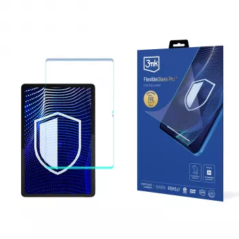 3MK PROTECTION FlexibleGlass Pro película de proteção de ecrã para Lenovo Tab K11 Gen 2 - 11 polegadas - película de vidro híbrido - dureza 7H - revestimento oleofóbico - anti-bolhas - cantos arredondados