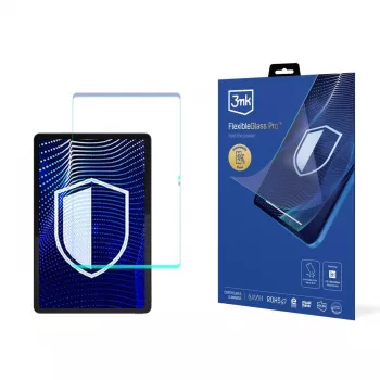 3MK PROTECTION FlexibleGlass Pro película de proteção de ecrã para Lenovo Tab K11 Gen 2 - 11 polegadas - película de vidro híbrido - dureza 7H - revestimento oleofóbico - anti-bolhas - cantos arredondados
