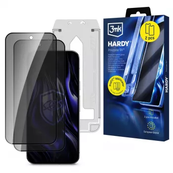 3MK PROTECTION Google Pixel 9 Pro Hardy Privzone película de proteção de ecrã de privacidade 9H