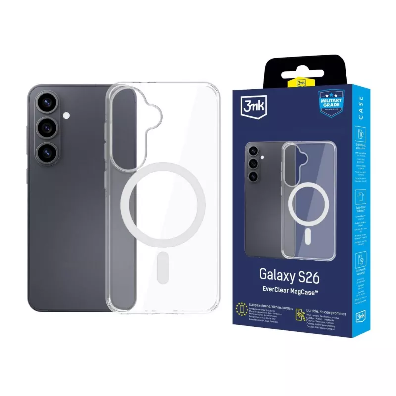 Samsung Galaxy S26 - 3mk EverClear MagCase