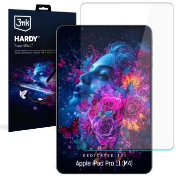 3MK PROTECTION Película de proteção de ecrã Hardy Paper Effect para Apple iPad Pro 11 (M4 2024) - mate, antirreflexo, película PET, 1 pack