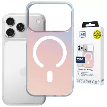 3MK PROTECTION Apple iPhone 17 Pro Max - Capa 3mk Hardy PrisMag preta