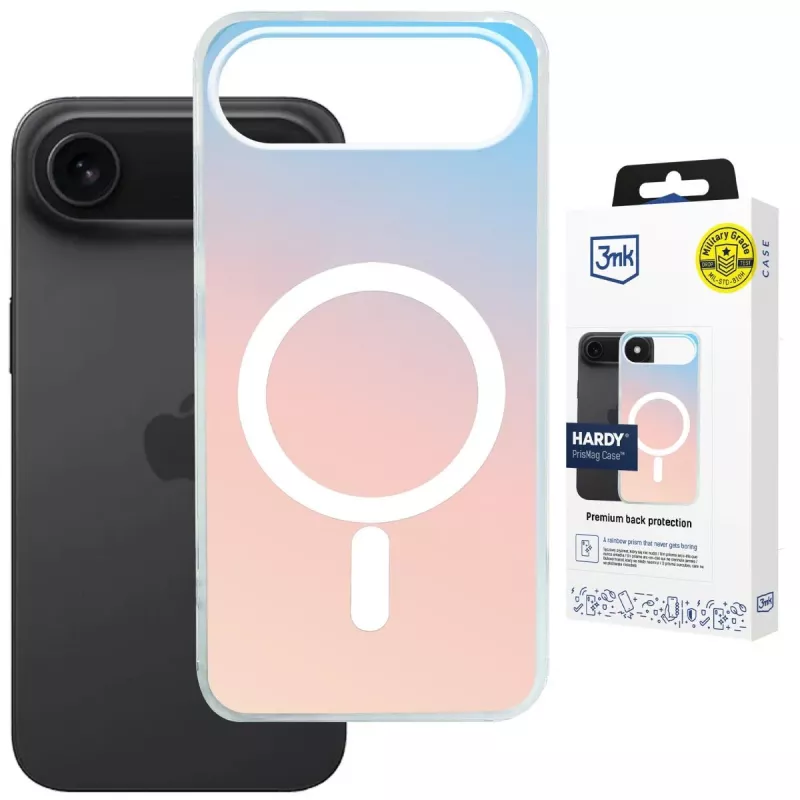 3MK PROTECTION Apple iPhone Air - Capa 3mk Hardy PrisMag preta