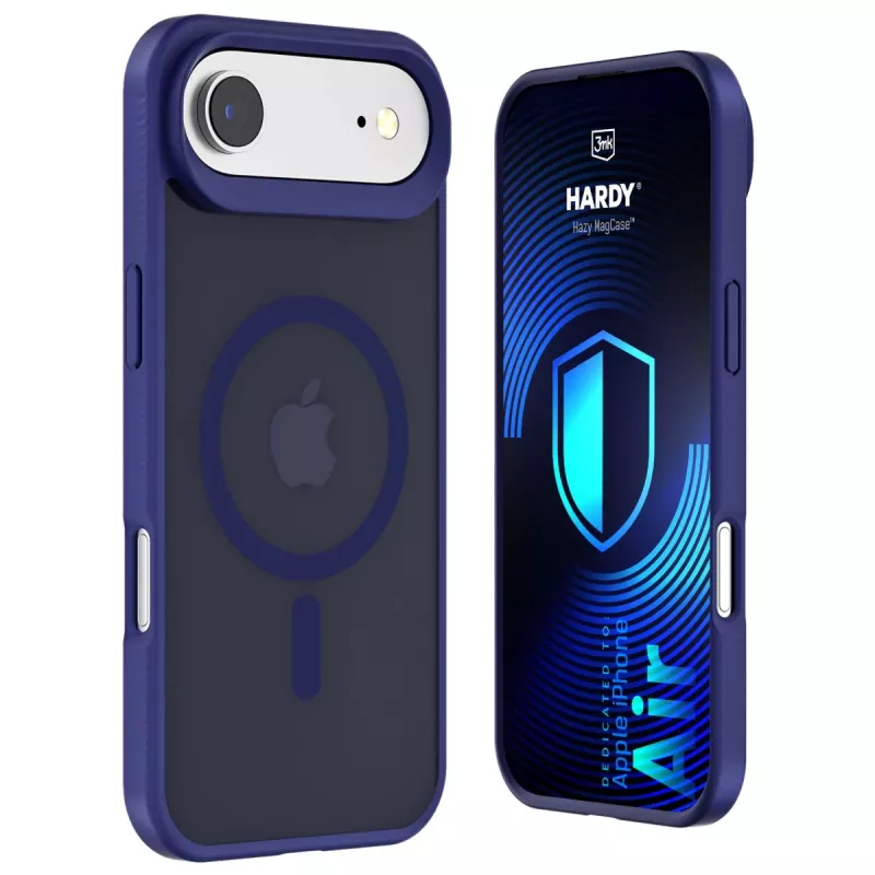 3MK PROTECTION Apple iPhone Air - Capa 3mk Hardy Hazy MagCase azul