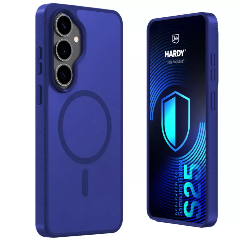 3MK PROTECTION Samsung Galaxy S25 - Capa 3mk Hardy Hazy MagCase azul