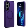 3MK PROTECTION Samsung Galaxy S25 - Capa 3mk Hardy Hazy MagCase roxa
