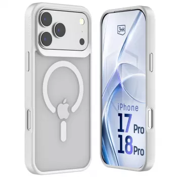 3MK PROTECTION Apple iPhone 17 Pro - 3mk Hardy Hazy MagCase branco