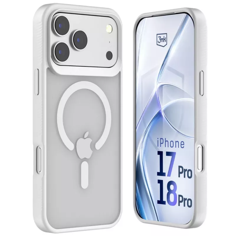 3MK PROTECTION Apple iPhone 17 Pro - 3mk Hardy Hazy MagCase branco