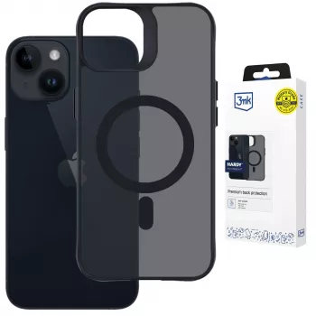 3MK PROTECTION Apple iPhone 13/14 Hardy Hazy MagCase preto