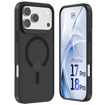 3MK PROTECTION Apple iPhone 17 Pro - 3mk Hardy Hazy MagCase preto