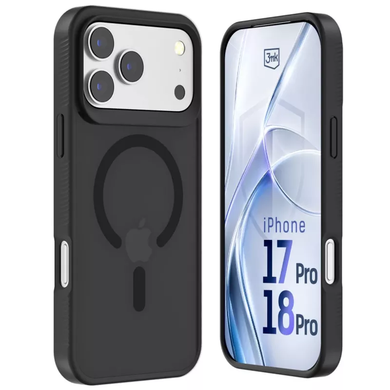 3MK PROTECTION Apple iPhone 17 Pro - 3mk Hardy Hazy MagCase preto
