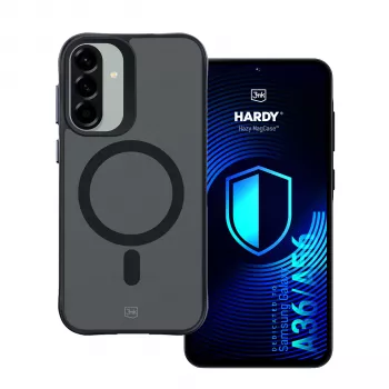 3MK PROTECTION Samsung Galaxy A36/A56 - 3mk Hardy Hazy MagCase preto