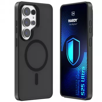 3MK PROTECTION Samsung Galaxy S25 Ultra - 3mk Hardy Hazy MagCase preto