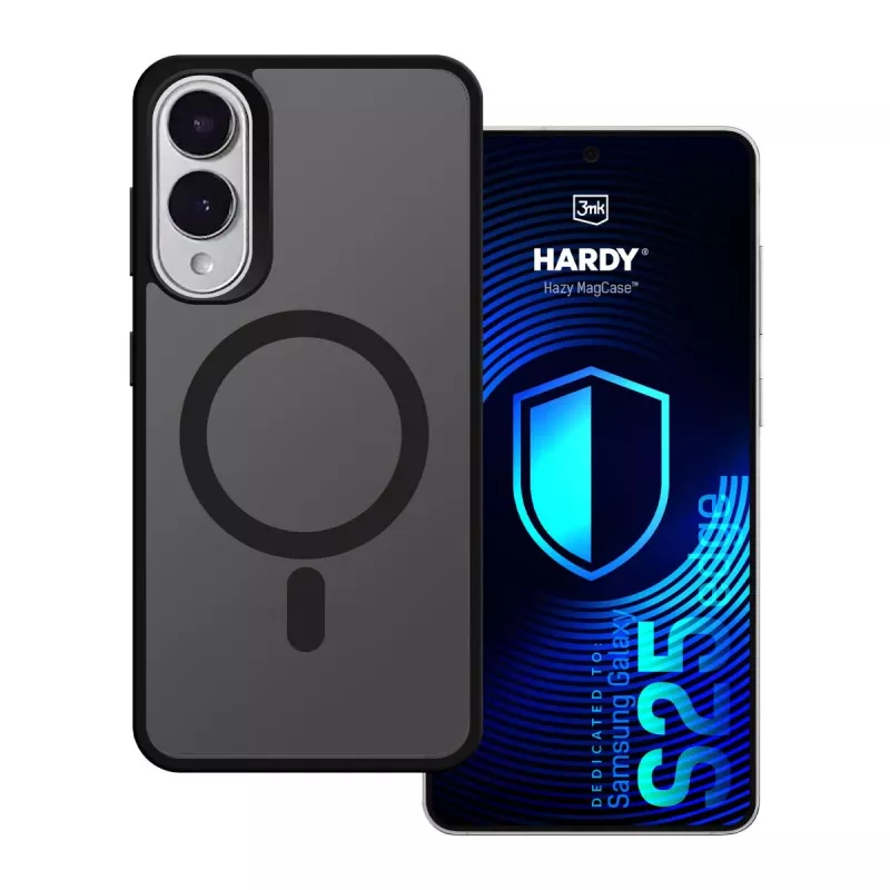 3MK PROTECTION Samsung Galaxy S25 Edge - 3mk Hardy Hazy MagCase preto