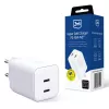 3mk Hyper Charger PD 45W GaN AVS QC4+ PPS AFC FCP DCP 2C Branco