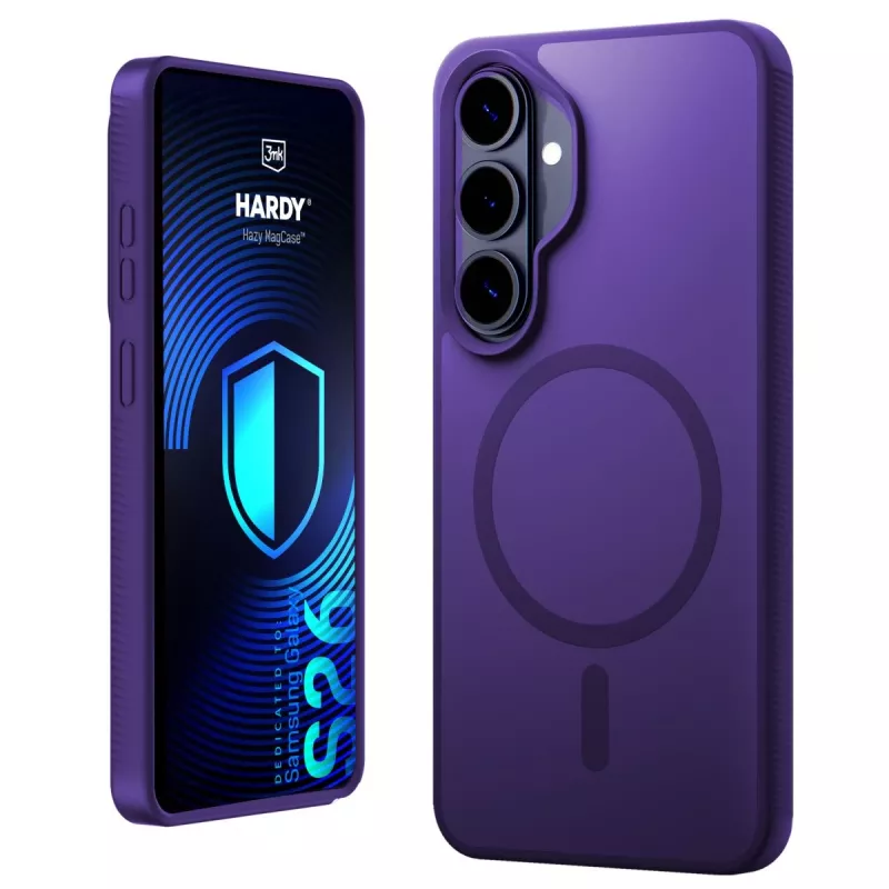 3MK PROTECTION Samsung Galaxy S26 - 3mk Hardy Hazy MagCase roxo