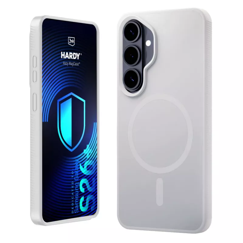 3MK PROTECTION Samsung Galaxy S26+ - 3mk Hardy Hazy MagCase branco