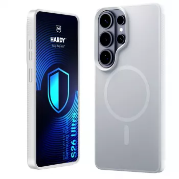 3MK PROTECTION Samsung Galaxy S26 Ultra - 3mk Hardy Hazy MagCase branco