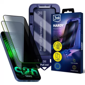 3MK PROTECTION Samsung Galaxy S26 Ultra - 3mk Hardy Privzone 9H Película de vidro temperado para ecrã