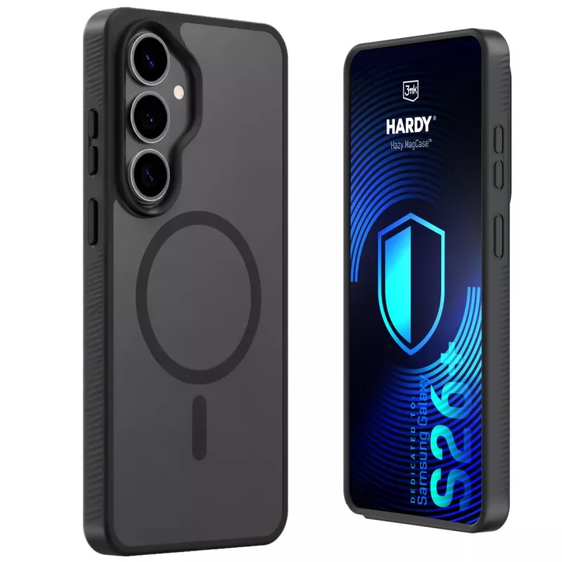 3MK PROTECTION Samsung Galaxy S26+ Hardy Hazy MagCase preto