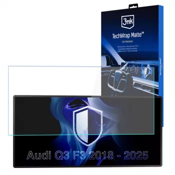 3MK PROTECTION AUDI Q3 F3 2018-25 - 3mk TechWrap Matte Protetor de ecrã central