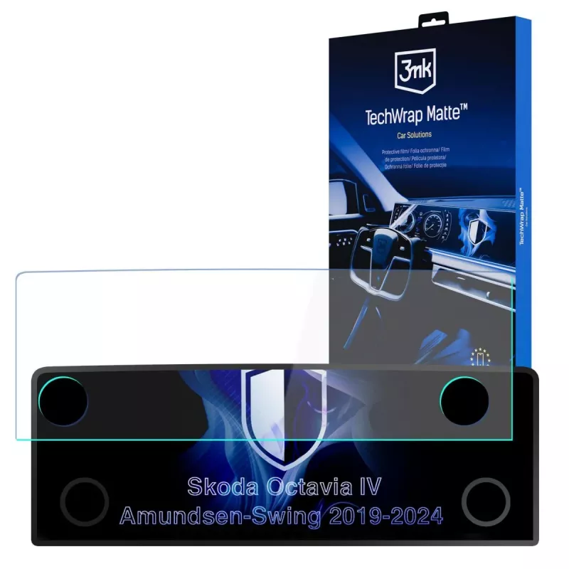 3MK PROTECTION Skoda Octavia IV Amundsen-Swing 2019-24 - 3mk TechWrap Matte Protetor de ecrã central