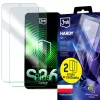 Película protetora de ecrã 3MK PROTECTION Samsung Galaxy S26+ - 3mk Hardy ARC+ (pack de 2)