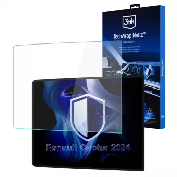 Película protetora de ecrã 3MK PROTECTION Renault Captur 2024- - 3mk TechWrap Matte Center Display