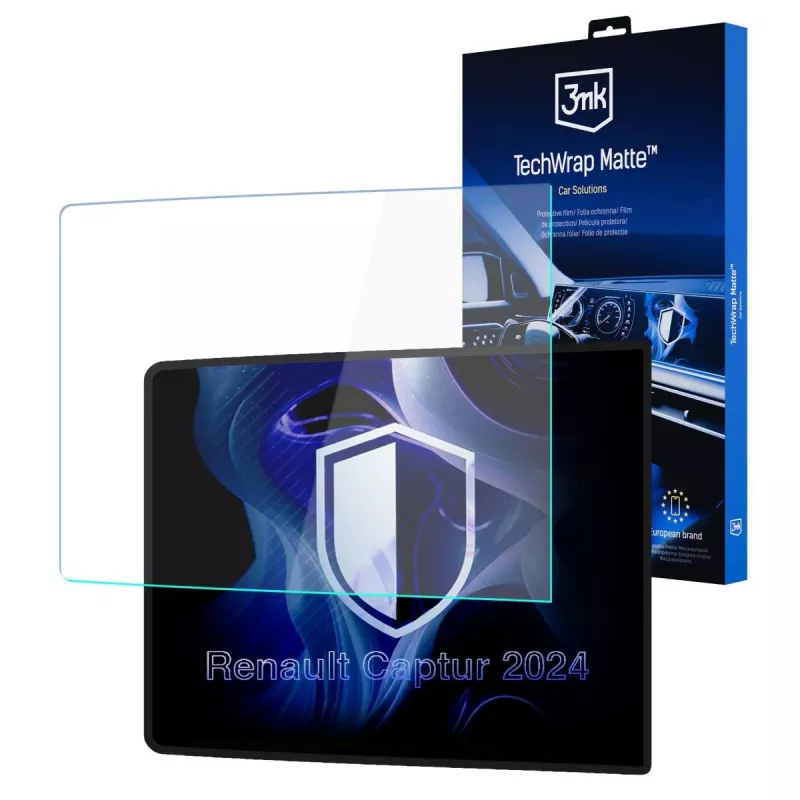 Película protetora de ecrã 3MK PROTECTION Renault Captur 2024- - 3mk TechWrap Matte Center Display