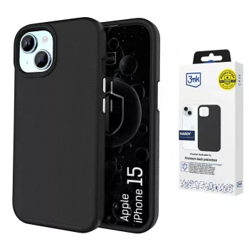 Capa traseira 3MK PROTECTION Apple iPhone 15 Hardy Shockproof MagCase transparente