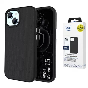 Capa traseira 3MK PROTECTION Apple iPhone 15 Hardy Shockproof MagCase transparente