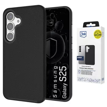 Capa traseira 3MK PROTECTION Samsung Galaxy S25 Hardy Shockproof MagCase transparente