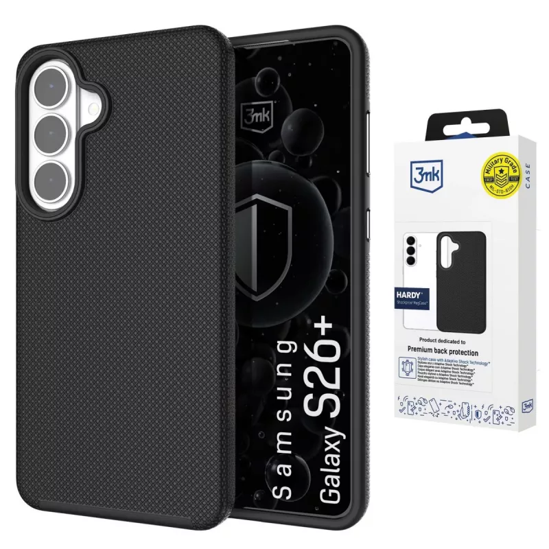 3MK PROTECTION Samsung Galaxy S26+ - 3mk Hardy Shockproof MagCase, preto