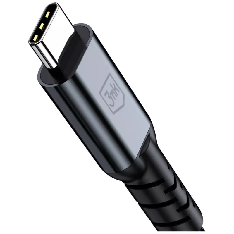 3MK PROTECTION Cabo Hyper N-SERIES Thunderbolt 4 2m 48V/5A 40Gb/s 240W 8K60Hz preto