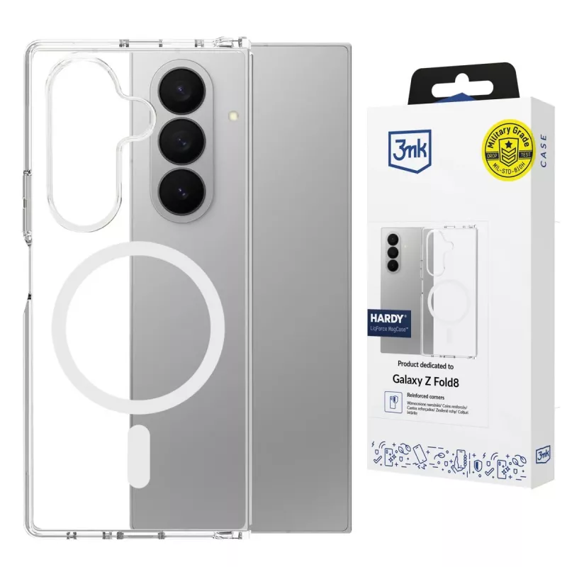 3mk capa Hardy LiqForce MagCase para Samsung Galaxy Z Fold 8 Ultra