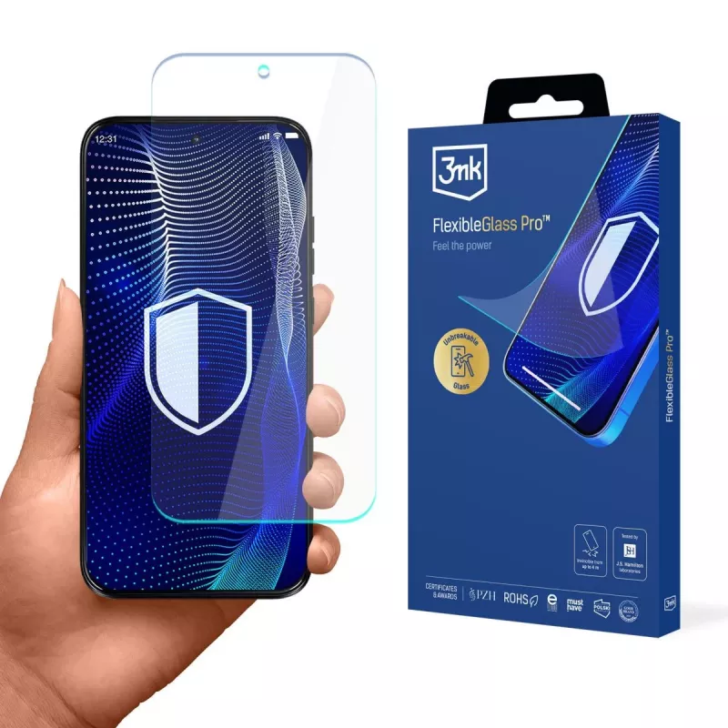 3MK PROTECTION película de proteção de ecrã FlexibleGlass Pro para Motorola Moto G87