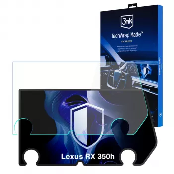 3MK PROTECTION Lexus RX 350h (2022-2026) Protetor de ecrã mate para ecrã central 3mk TechWrap