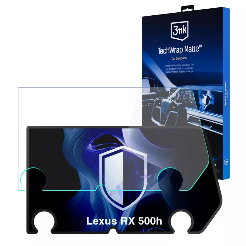 3MK PROTECTION Lexus RX 500h (2022-2026) Protetor de ecrã mate para ecrã central 3mk TechWrap