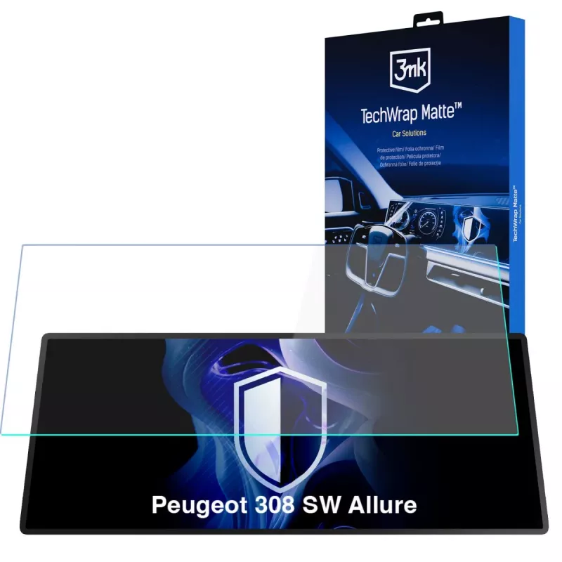 3MK PROTECTION Peugeot 308 SW Allure - Película protetora mate para ecrã central 3mk TechWrap