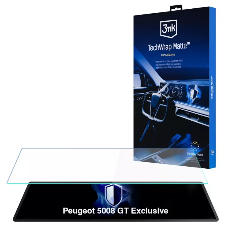 3MK PROTECTION Peugeot 5008 GT Exclusive - Protetor de ecrã mate para ecrã central 3mk TechWrap