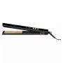 Alisador de cabelo MPM MPR-25 com placas de cerâmica turmalina, temperatura ajustável 120-200°C, preto/prateado