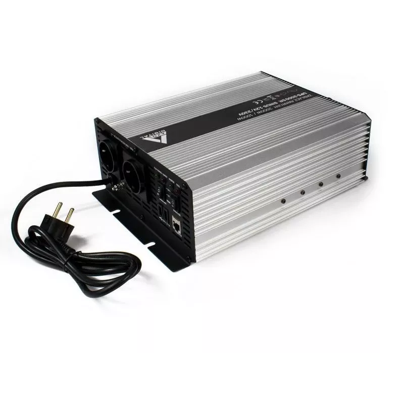 AZO DIGITAL Fonte de alimentação ininterrupta (UPS + AVR) 12V UPS-2000SR 2000VA 1400W line-interactive