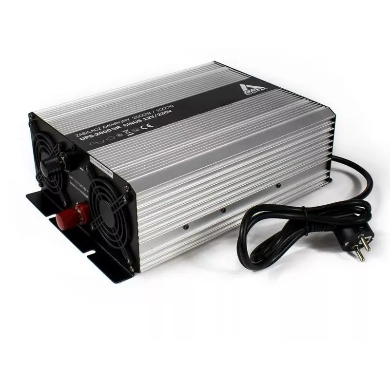 AZO DIGITAL Fonte de alimentação ininterrupta (UPS + AVR) 12V UPS-2000SR 2000VA 1400W line-interactive